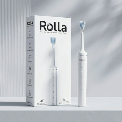 Cepillo de Dientes Eléctrico – Doble Rotación Inteligente 