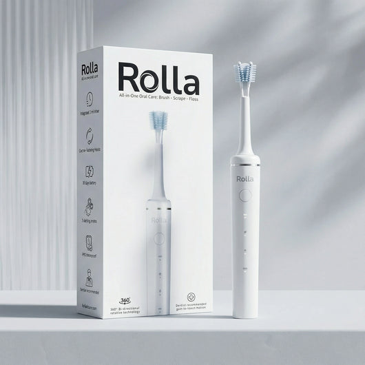 Cepillo de Dientes Eléctrico – Doble Rotación Inteligente 